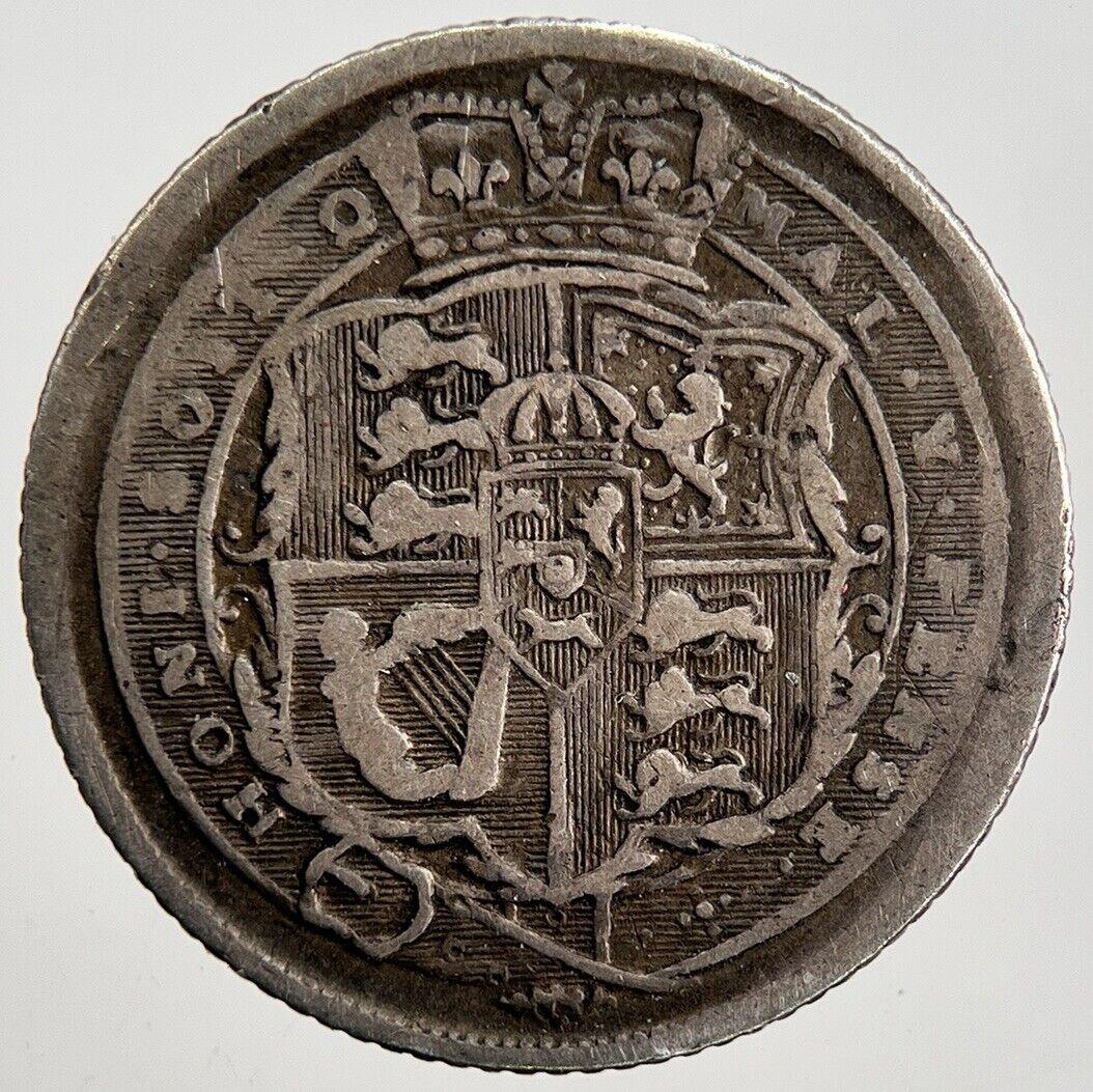 1817 George III Sixpence Silver Coin | Collectable Grade | a2448