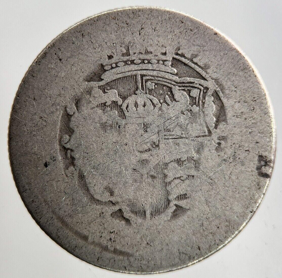 1817 George III 3rd Silver Shilling Coin | Fair Grade