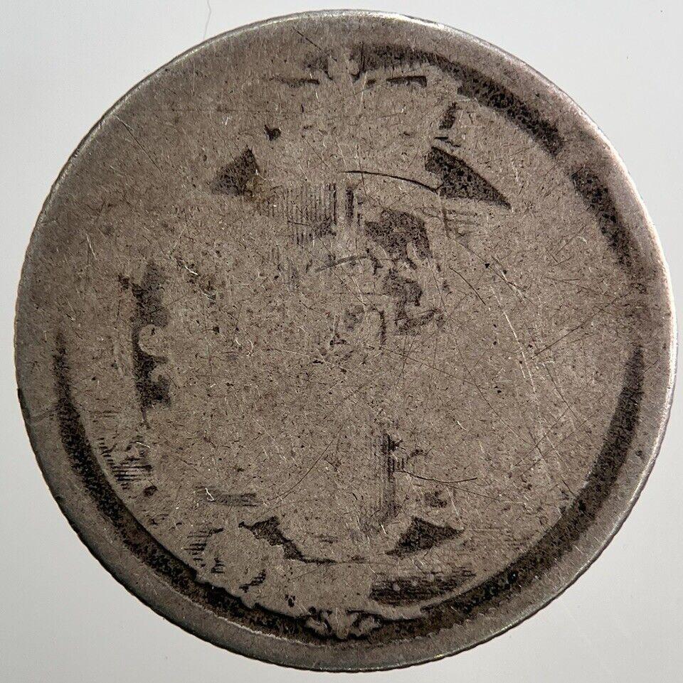 1819 George III Shilling Silver Coin | Fair Grade | a1633