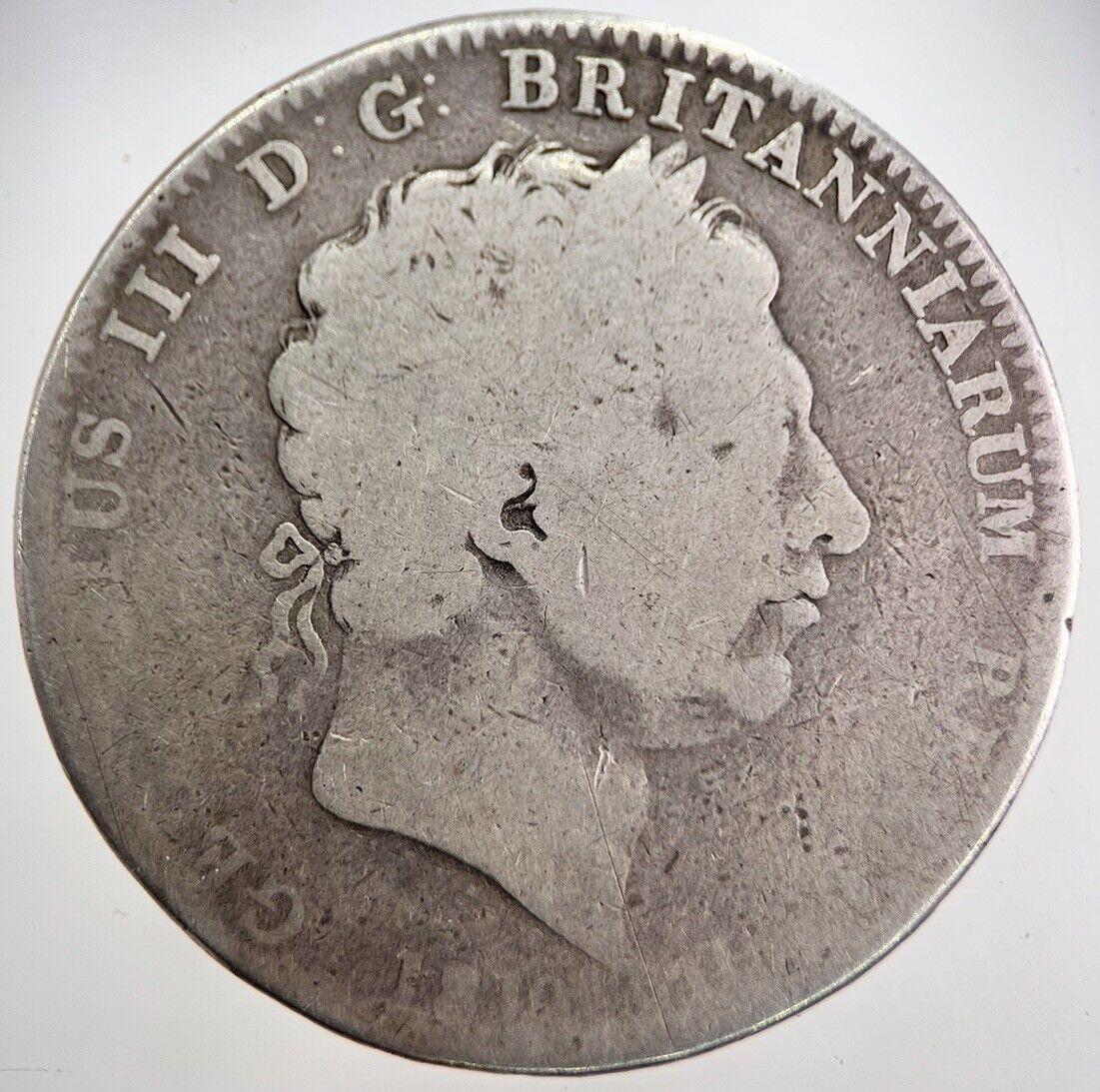1819 George III Crown Silver Coin | Collectable Grade | a731