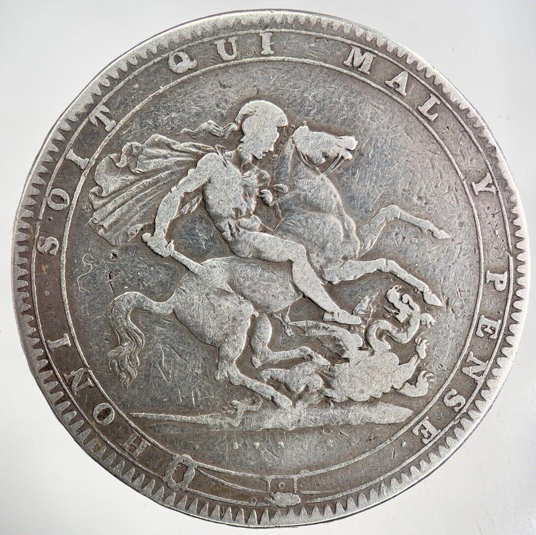 1819 George III 3rd One Crown Silver Coin | Fine Collectable Grade