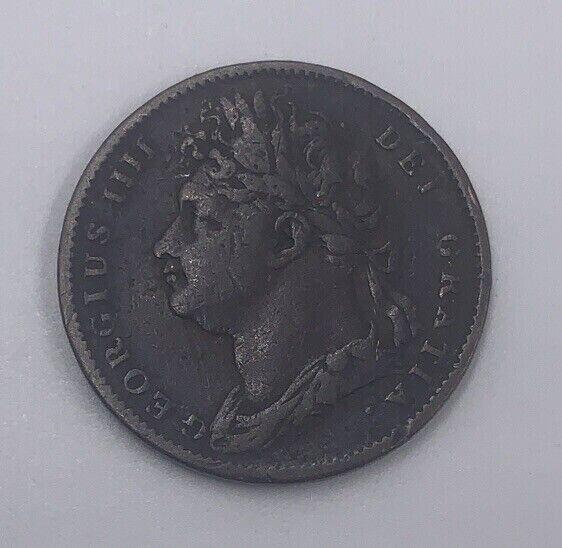 1822 George IV British Farthing Coin | Fine Collectable Grade | a194