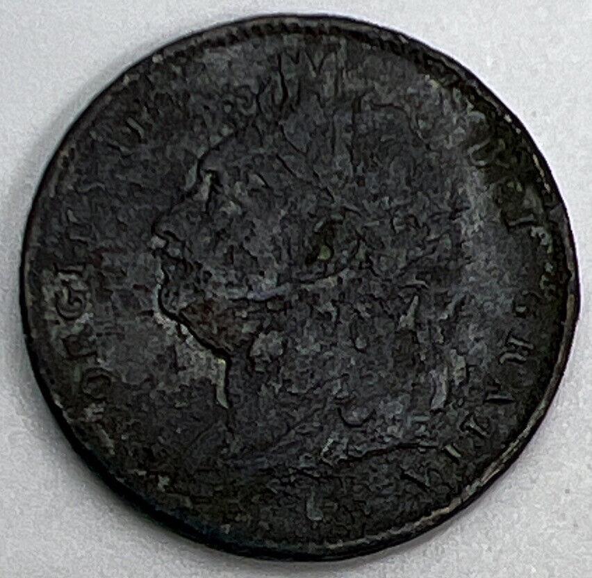 1822 George IV Farthing | British Coin | Fair Grade | a1179