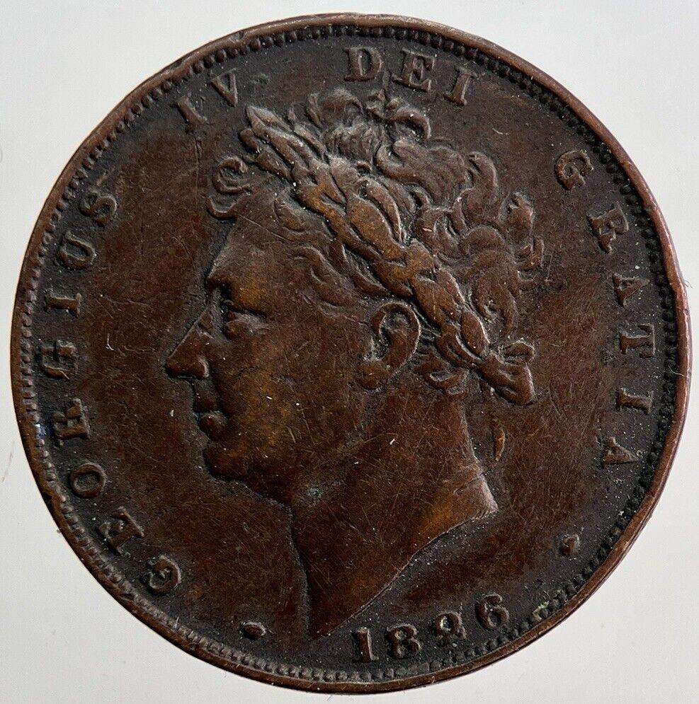 1826 George IV Farthing Coin | Fine Collectable Grade | a6015