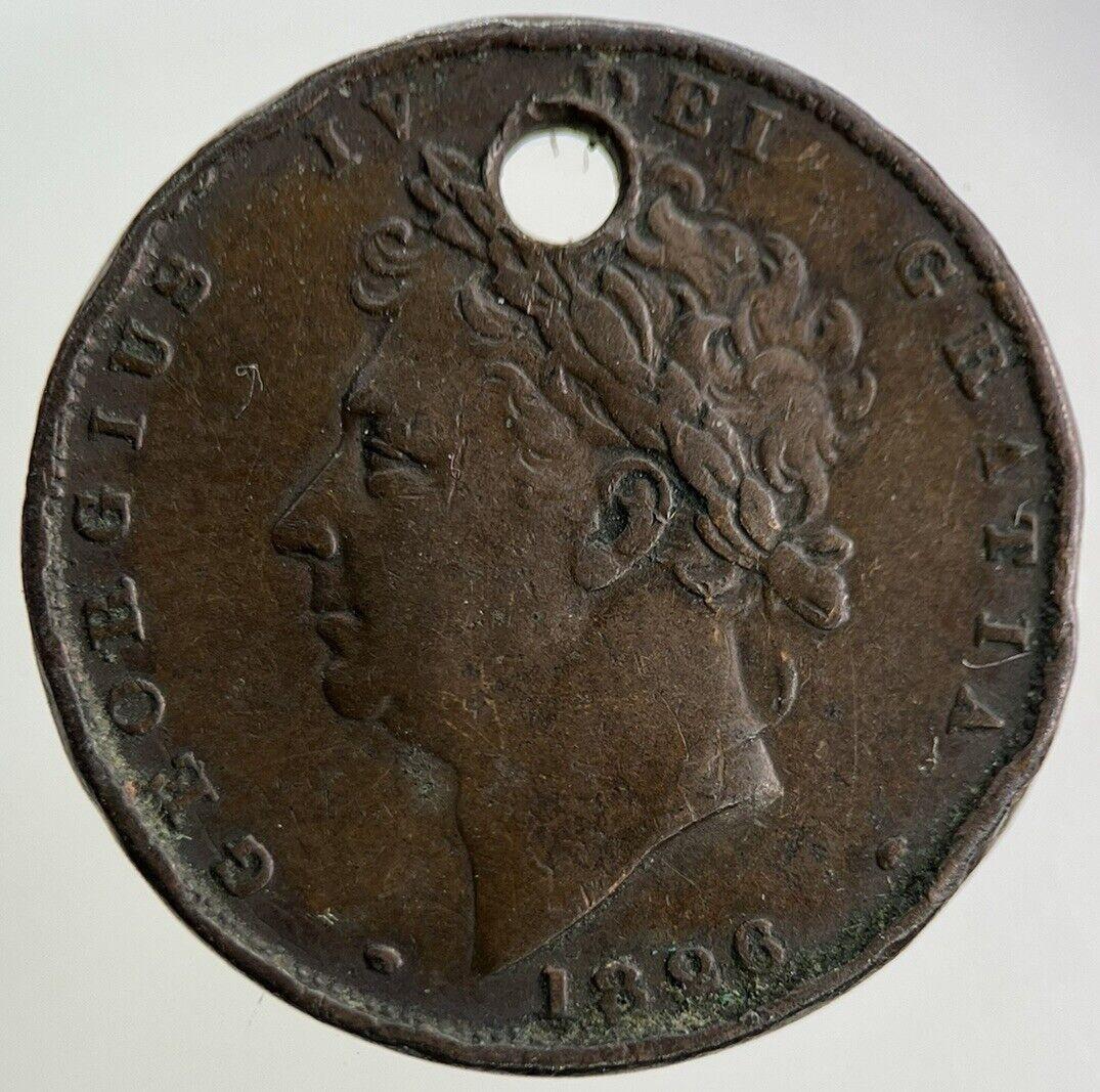 1826 George IV Farthing Coin | Fine Collectable Grade