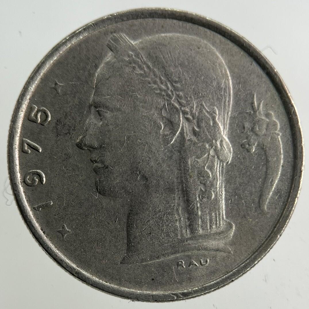 1975 Belgium 1 Franc Coin | Fine Collectable Grade