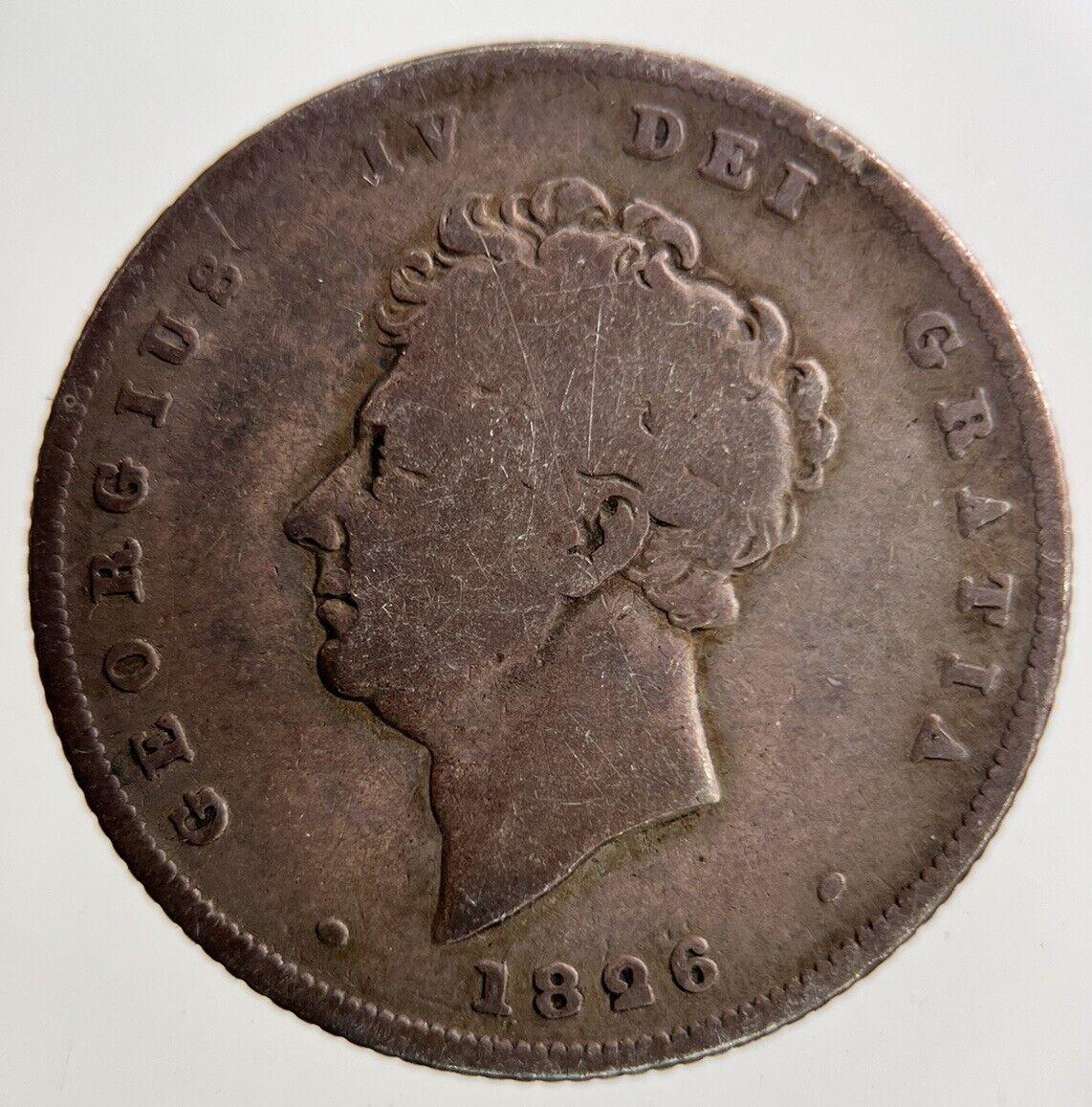 1826 George IV Shilling Silver Coin | Collectable Grade
