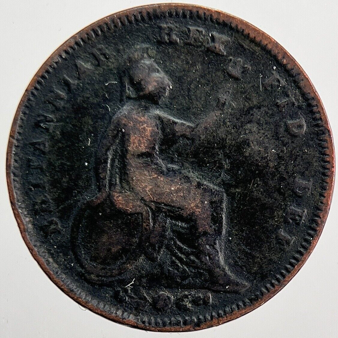1827 George IV One Third 1/3 Farthing Coin | Collectable Grade | a6035