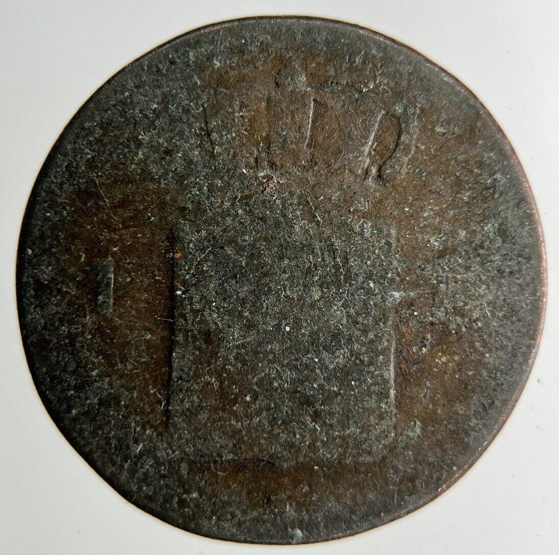 1827 Netherlands 1 Cent Coin | Collectable Grade
