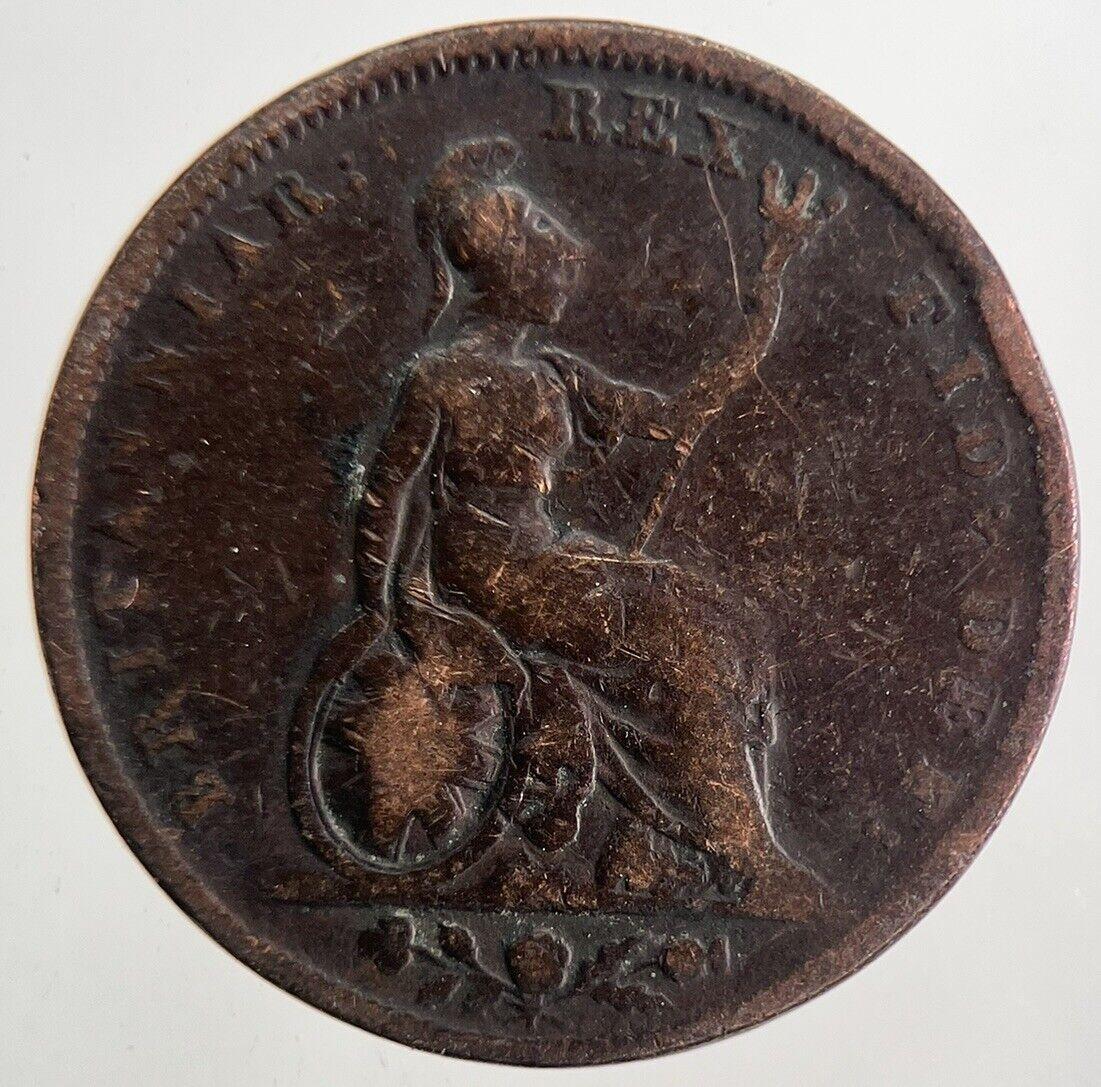 1828 George IV Farthing Coin | Collectable Grade | a9887