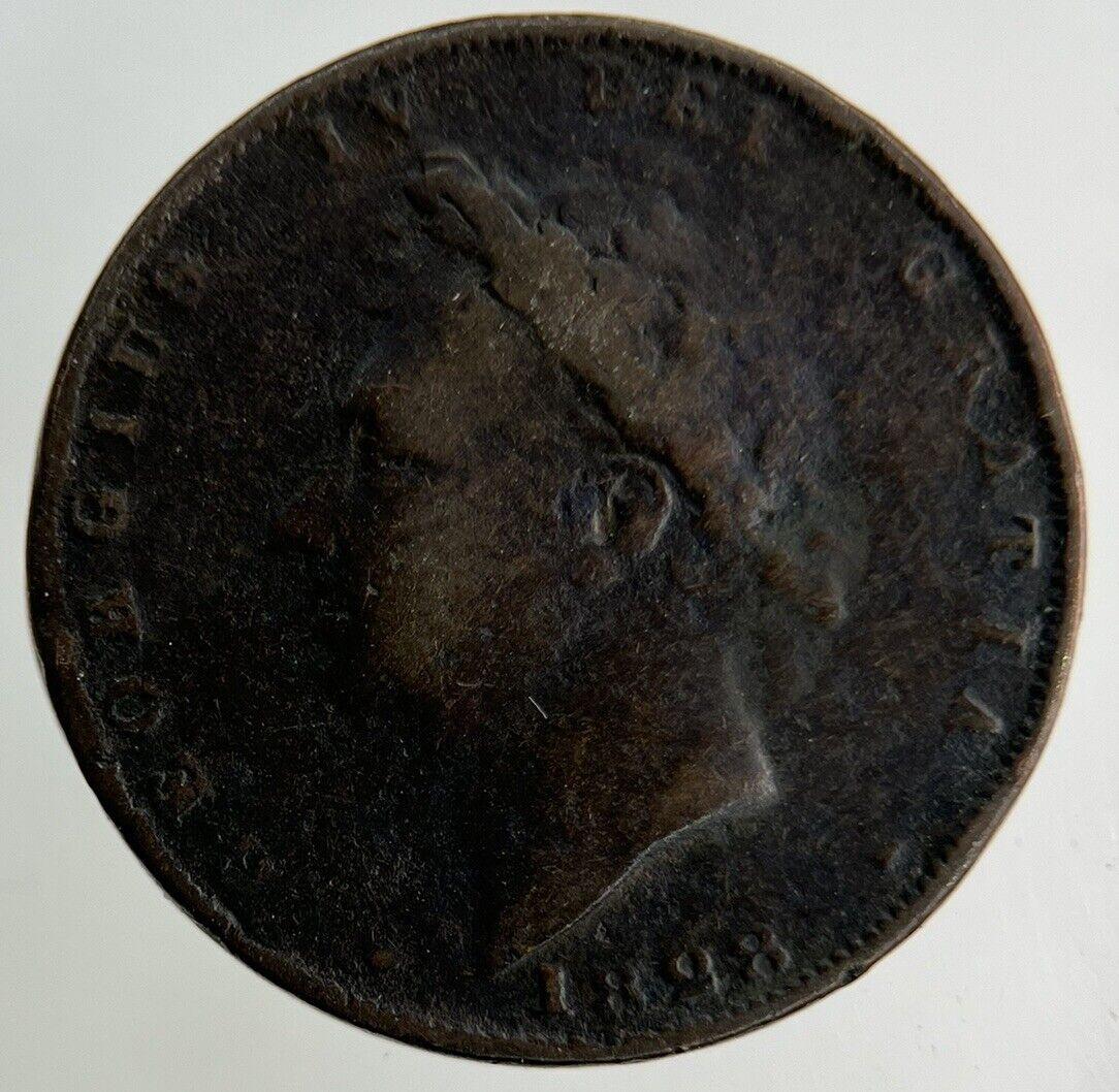1828 George IV Farthing Coin | Collectable Grade