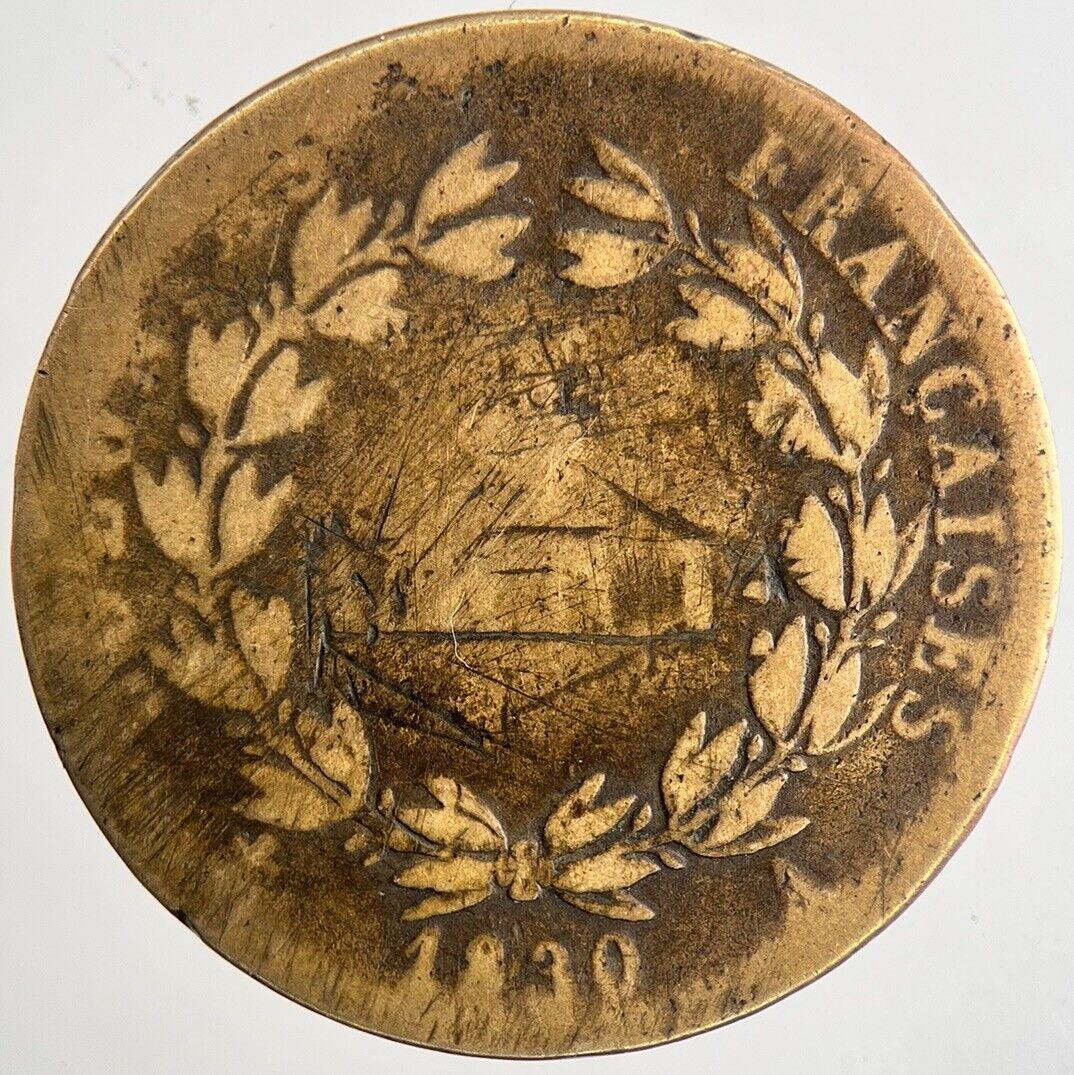 1830 France 5 Cents Coin | Collectable Grade | a9632