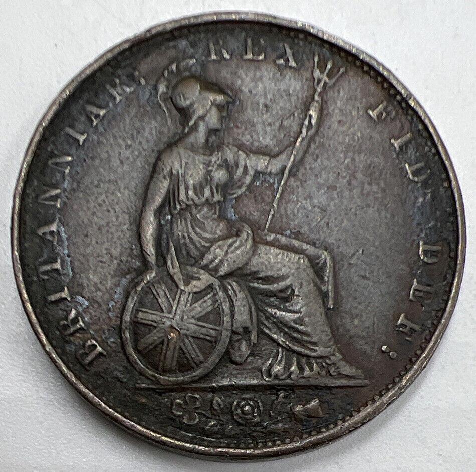 1831 William IV Half-Penny Coin | Very High Grade