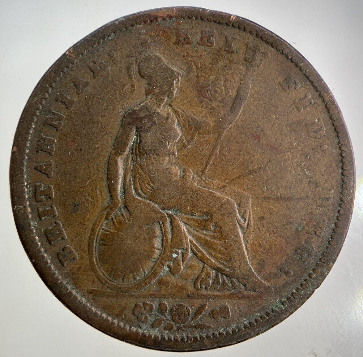 1831 William IV One Penny Coin | Collectable Grade