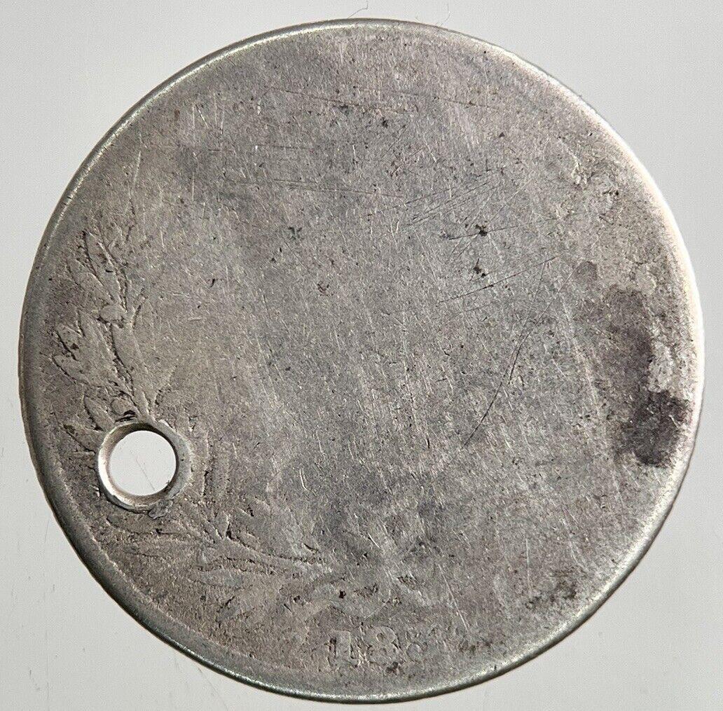 1834 William IV Sixpence Silver Coin | Worn Grade