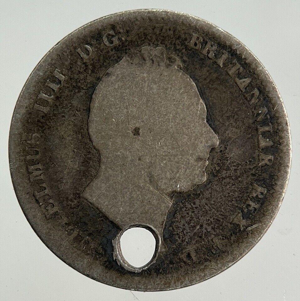 1834 William IV Threepence Silver Coin | Collectable Grade
