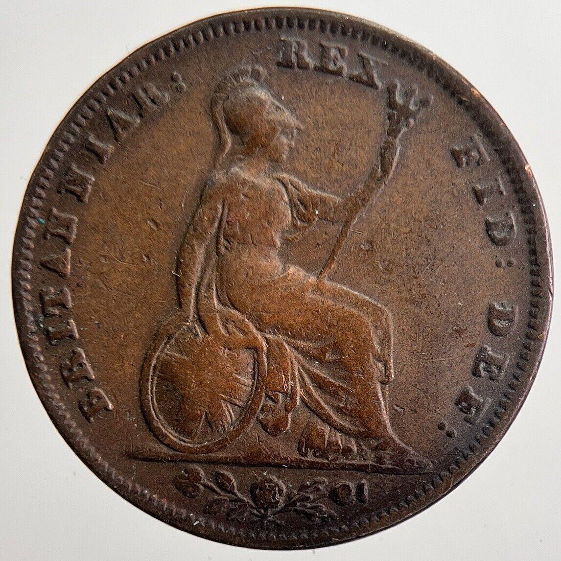 1835 William IV Farthing Coin | Collectable Grade | a5673