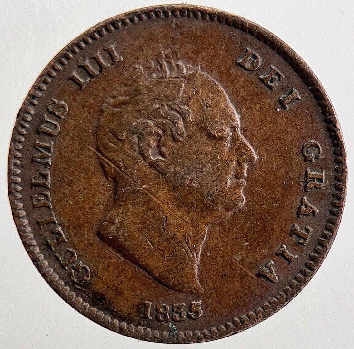 1835 William IV One Third 1/3 Farthing Coin | Very High Grade | a6033