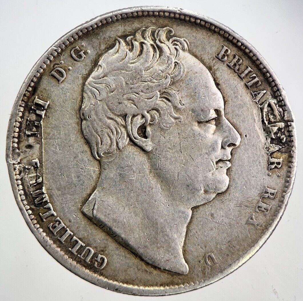 1836 William IV Half-Crown Silver Coin | Fine Collectable Grade | a5988