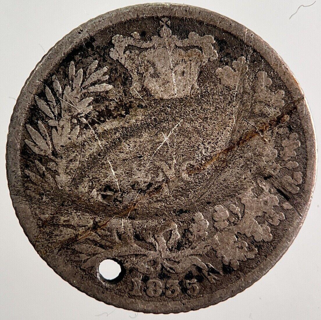 1835 William IV Sixpence Silver Coin | Collectable Grade