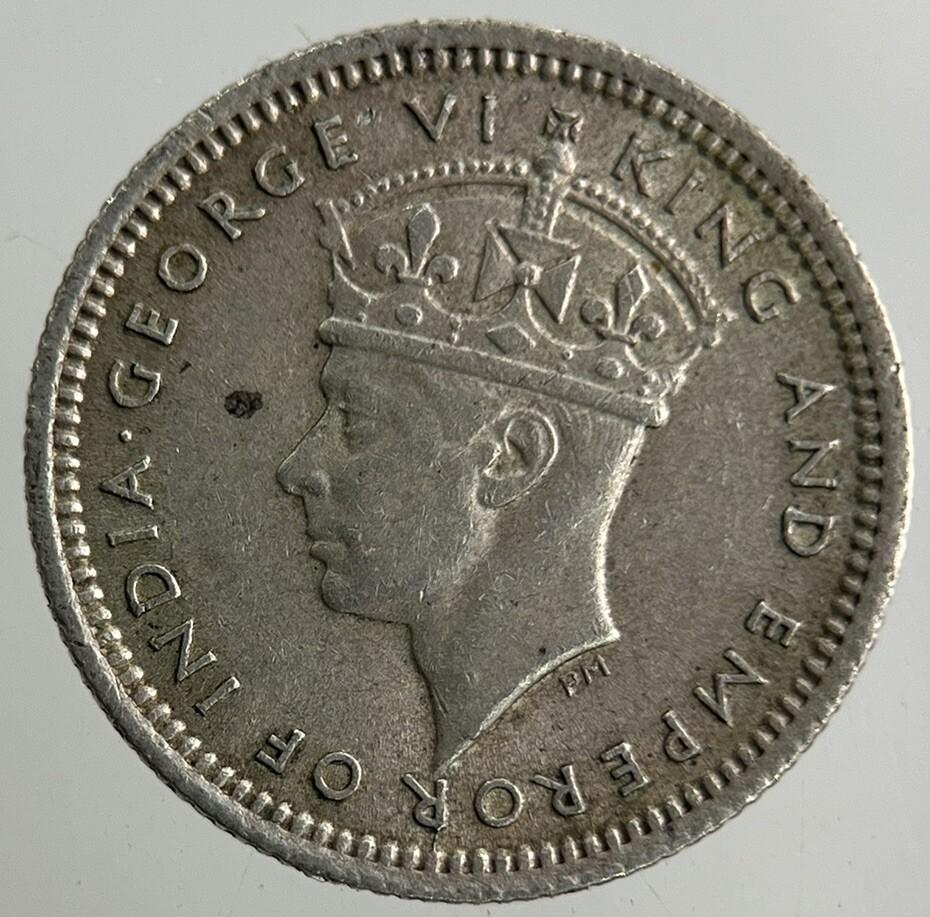 1941 Malaya 5 Cents Silver Coin | Fine Collectable Grade