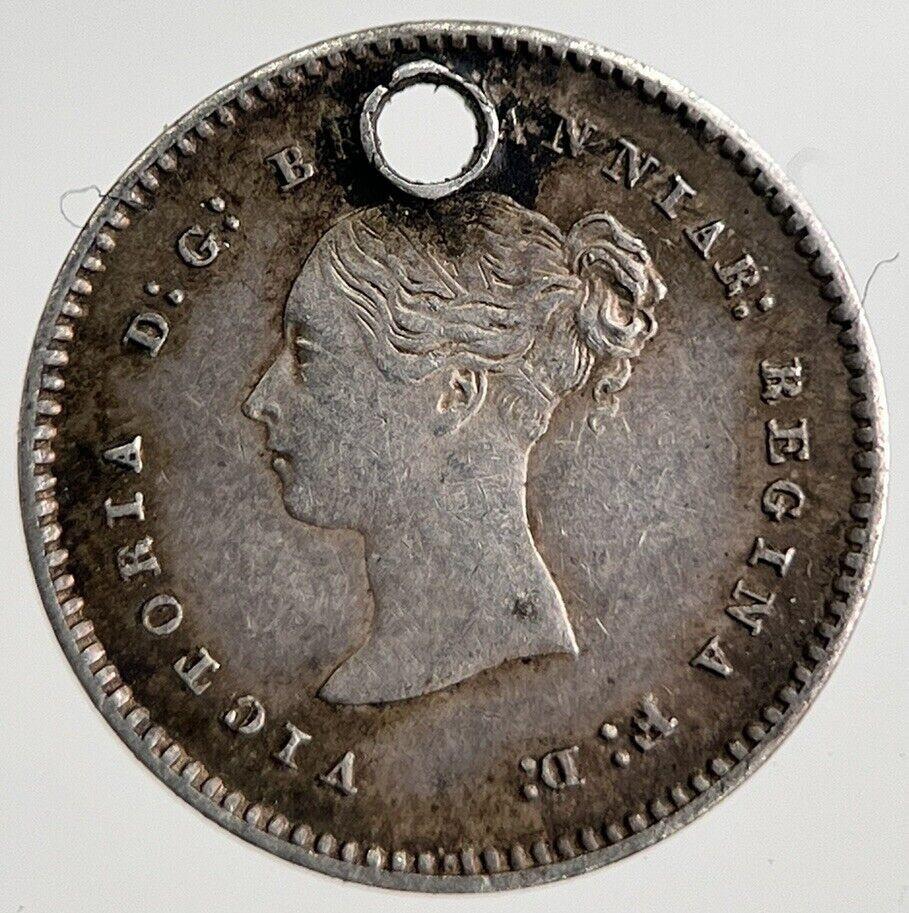 1838 Victoria Maundy Two-Pence Silver Coin | Very High Grade | a8290