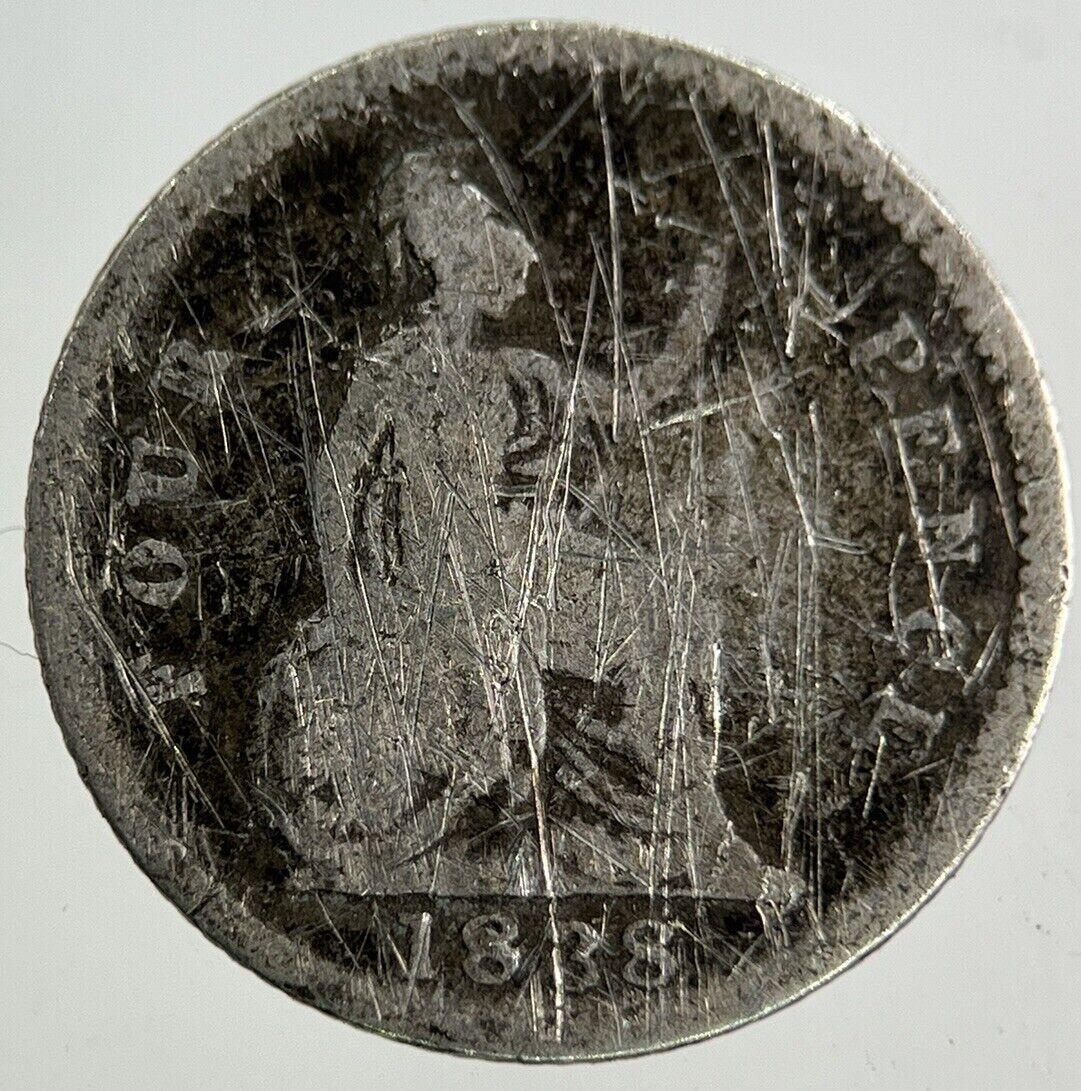 1838 Victoria Four-Pence Groat Silver Coin | Collectable Grade