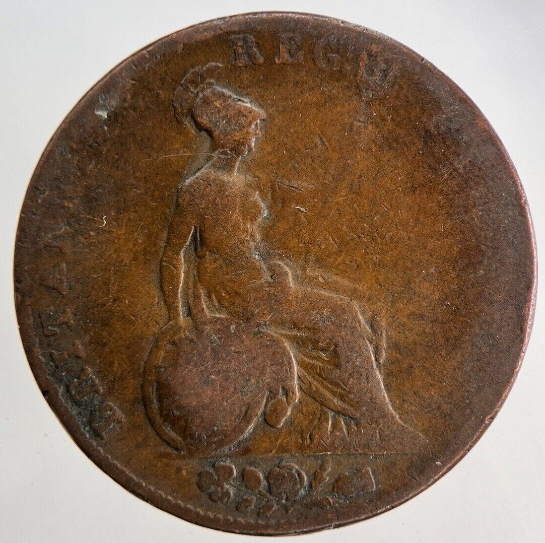 1841 Victoria Half-Penny Coin | Collectable Grade