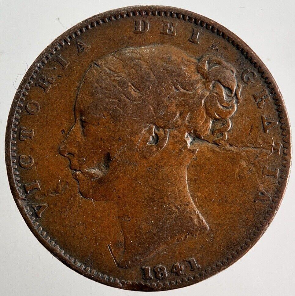 1841 Victoria Farthing Coin | Fine Collectable Grade