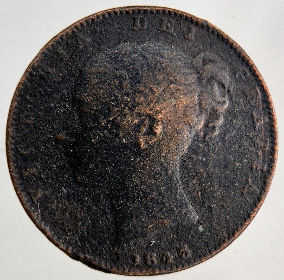 1843 Victoria Farthing Coin | Collectable Grade