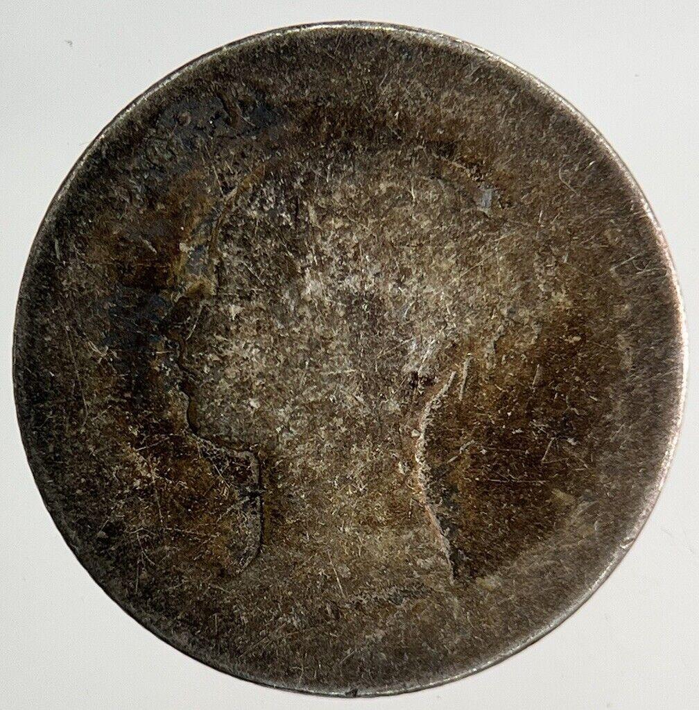 1843 Victoria Four-Pence Groat Silver Coin | Collectable Grade