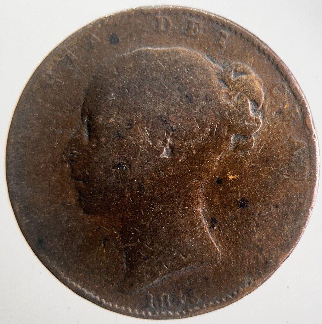 1845 Victoria Farthing Coin | Collectable Grade | a4577