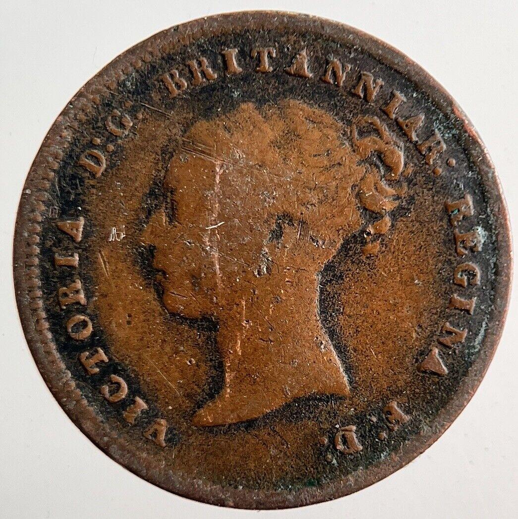1844 Victoria Half-Farthing Coin | Collectable Grade