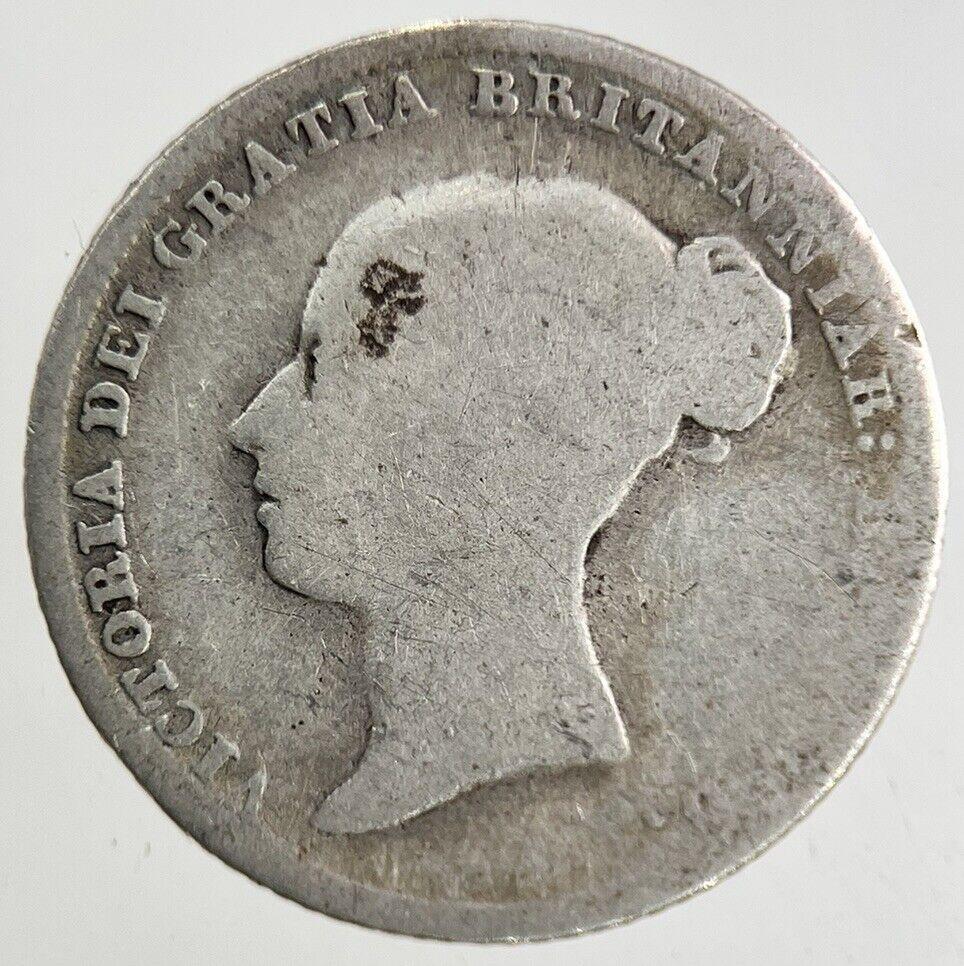 1844 Victoria Sixpence Silver Coin | Collectable Grade