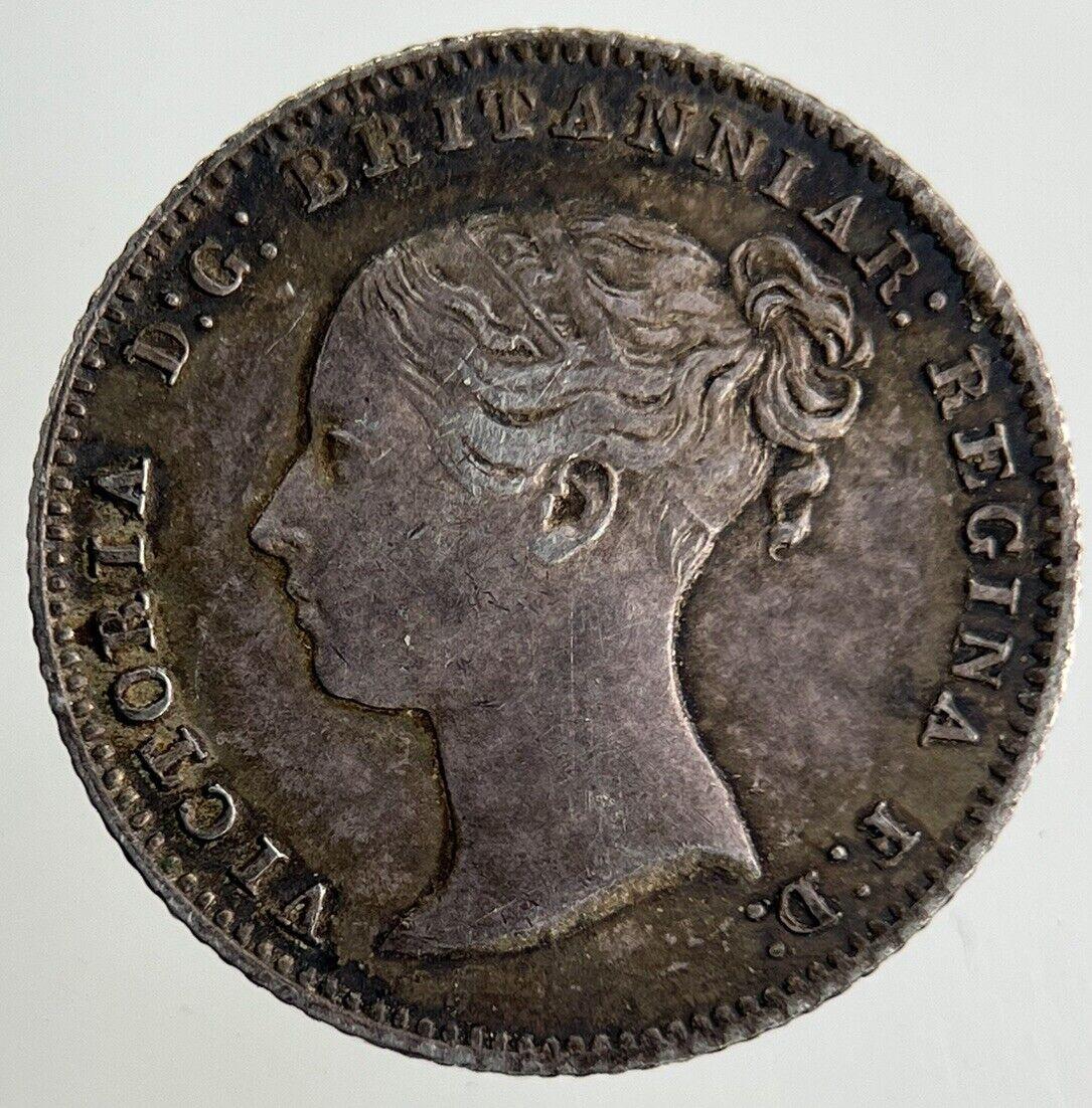 1848 Victoria Groat Four-Pence Silver Coin | Very High Grade
