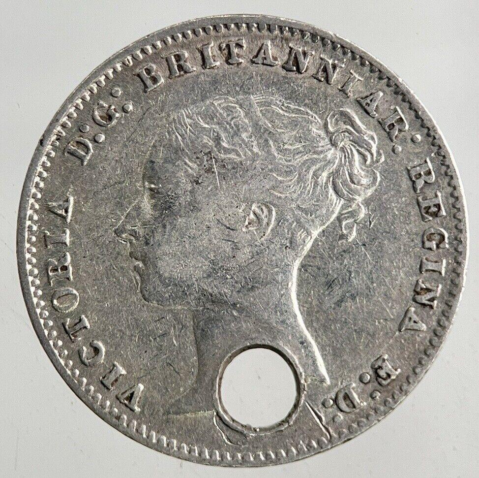 1850 Victoria Threepence Silver Coin | Fine Collectable Grade
