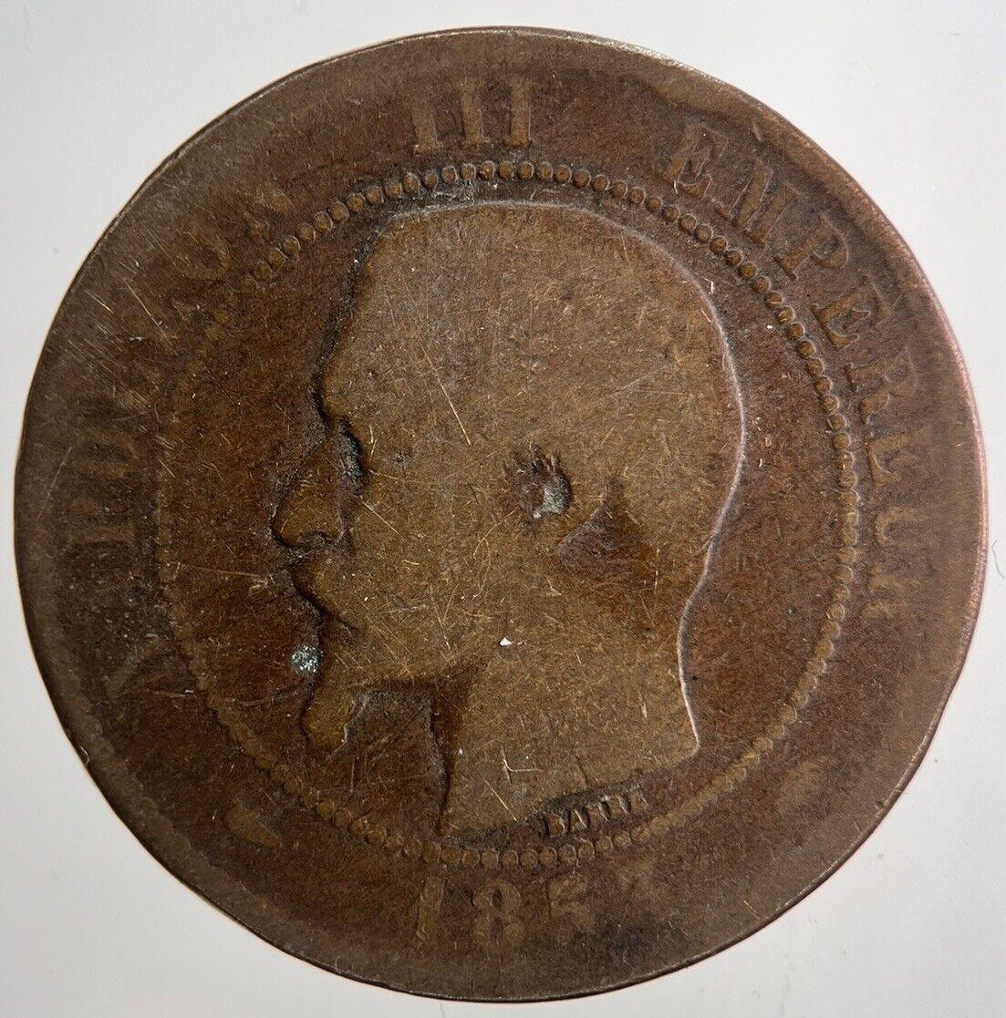 1853 France 10 Dix Centimes Coin | Collectable Grade | a6630