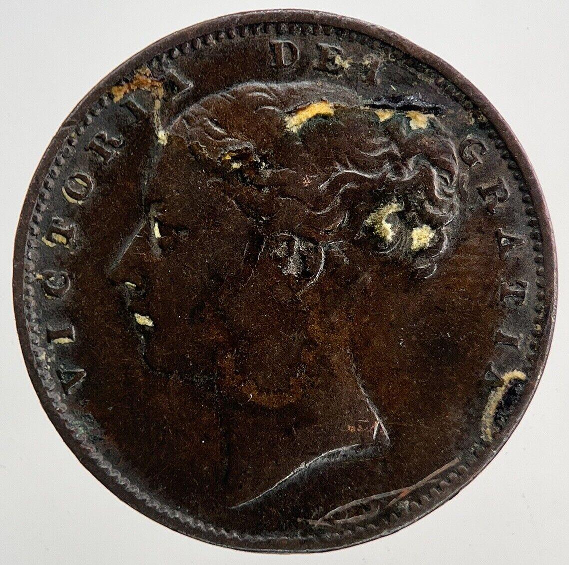 1853 Victoria Farthing Coin | Fine Collectable Grade