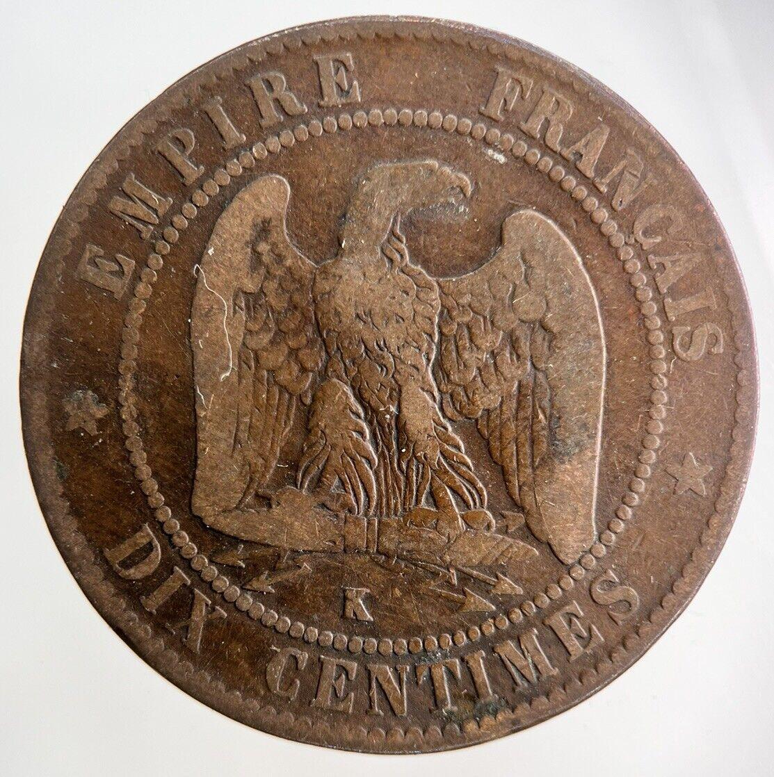 1854 France 10 Centimes Coin | Collectable Grade