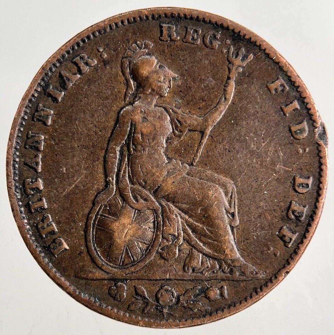 1854 Victoria Farthing Coin | Fine Collectable Grade