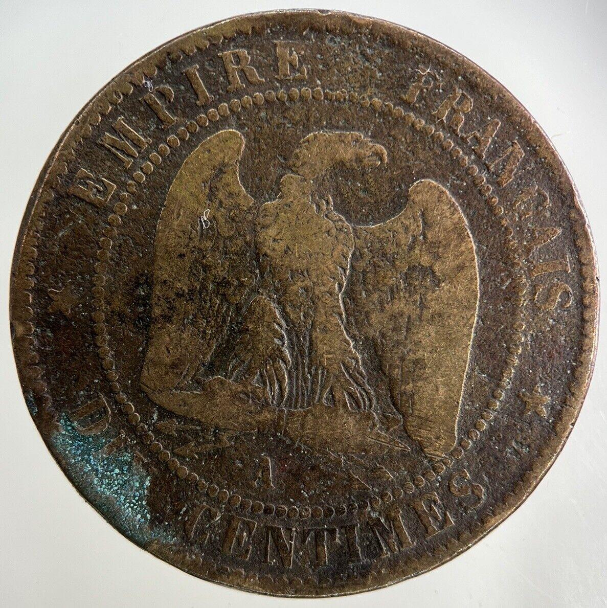 1854 France 10 Centimes Coin | Collectable Grade