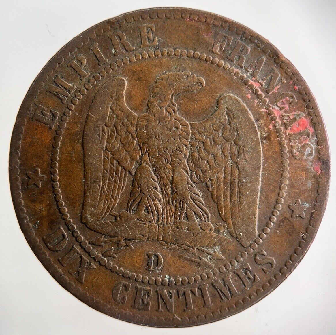 1855 France 10 Centimes Coin | Collectable Grade