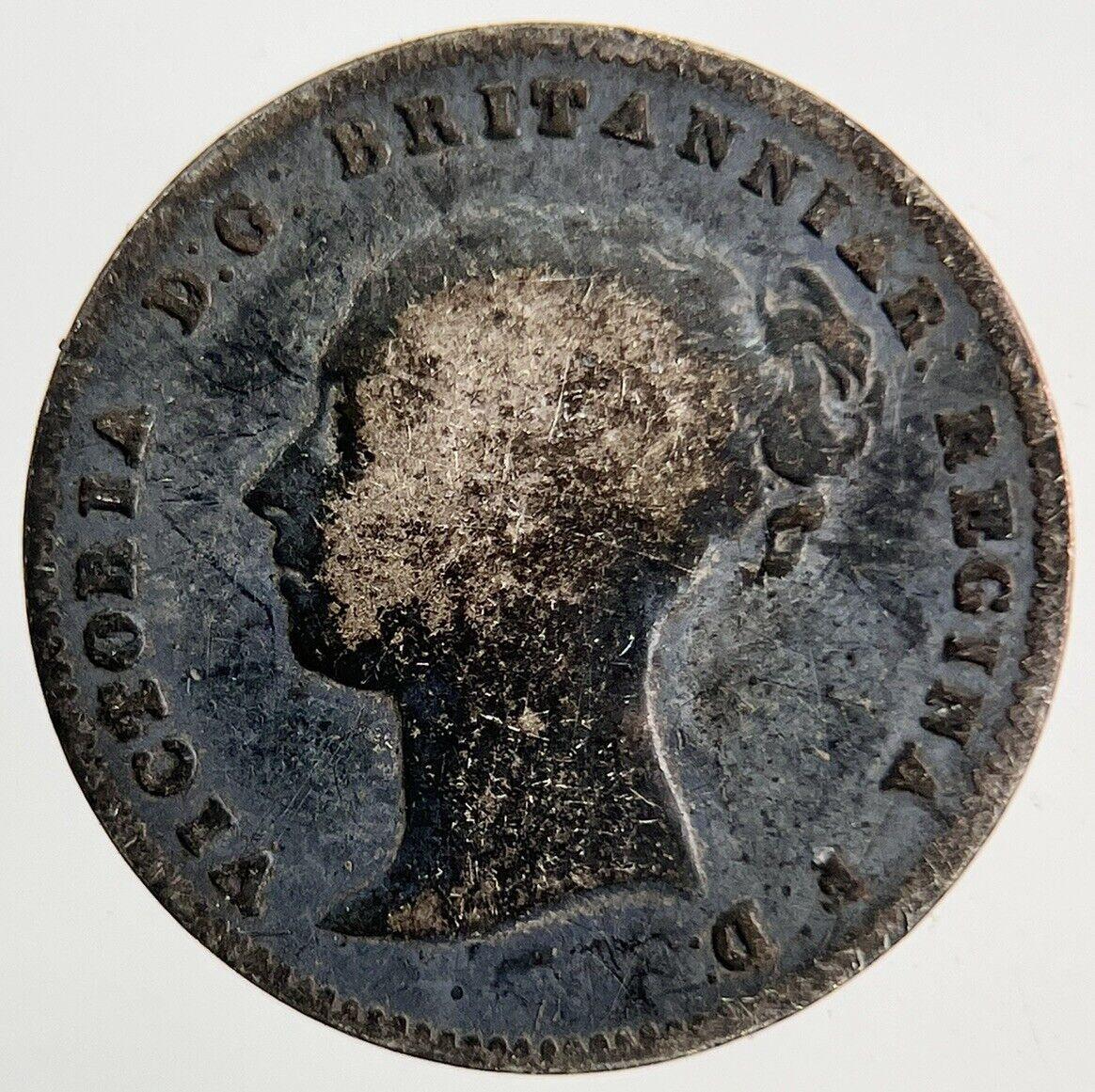 1858 Victoria Threepence Silver Coin | Collectable Grade