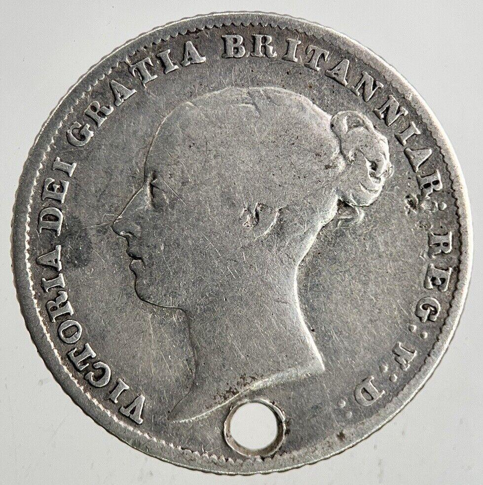 1858 Victoria Sixpence Silver Coin | Collectable Grade