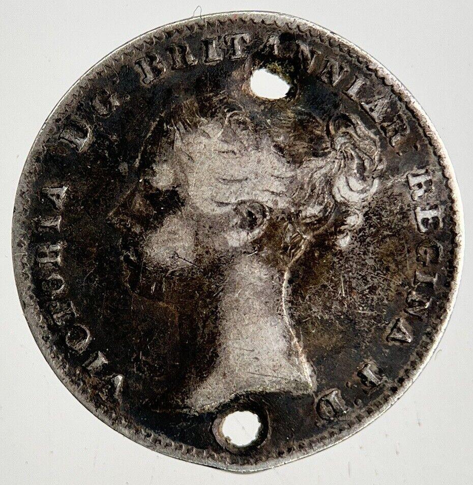 1860 Victoria Threepence Silver Coin | Fine Collectable Grade