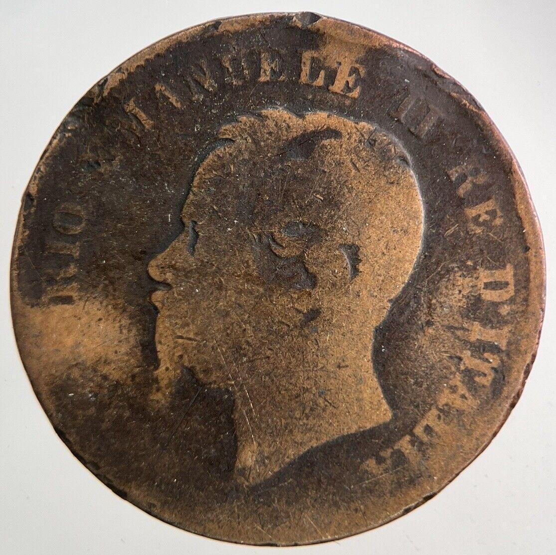 1861 Italy 5 Centesimi Coin | Collectable Grade