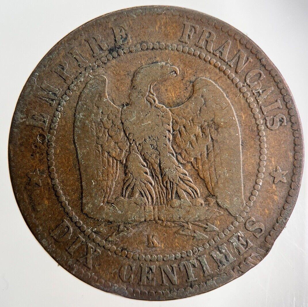 1861 France 10 Centimes Coin | Collectable Grade