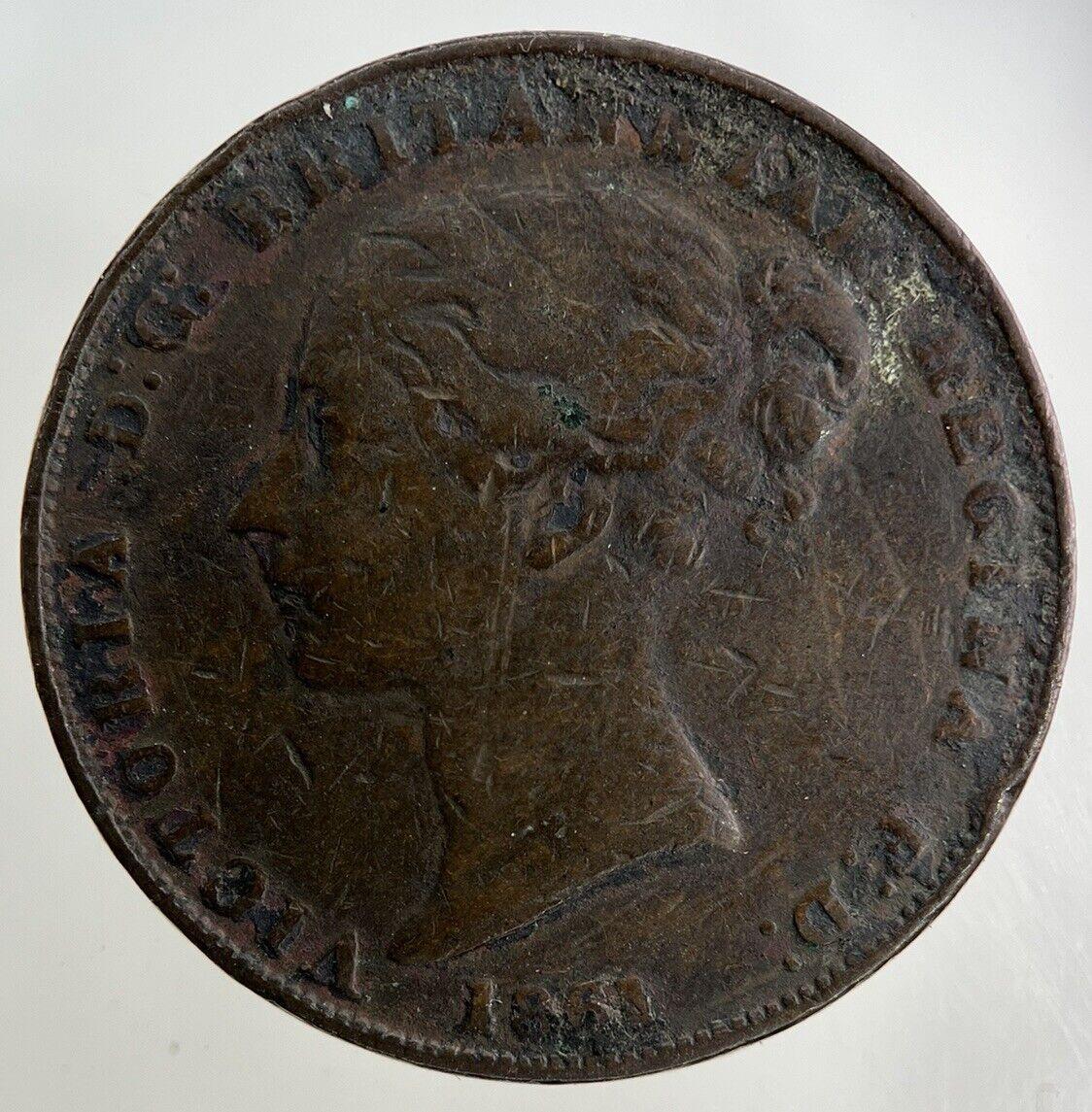 1861 Jersey 1/26 One Twenty Sixth Of A Shilling Coin | Fine Collectable Grade