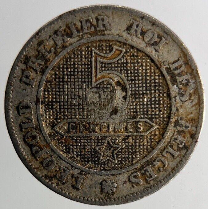 1862 Belgium 5 Centimes Coin | Collectable Grade