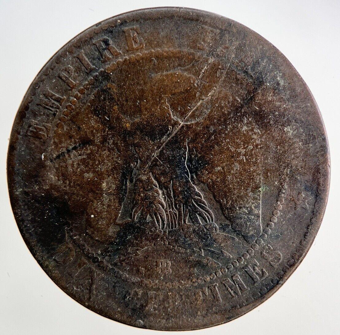 1862 France 10 Centimes Coin | Collectable Grade